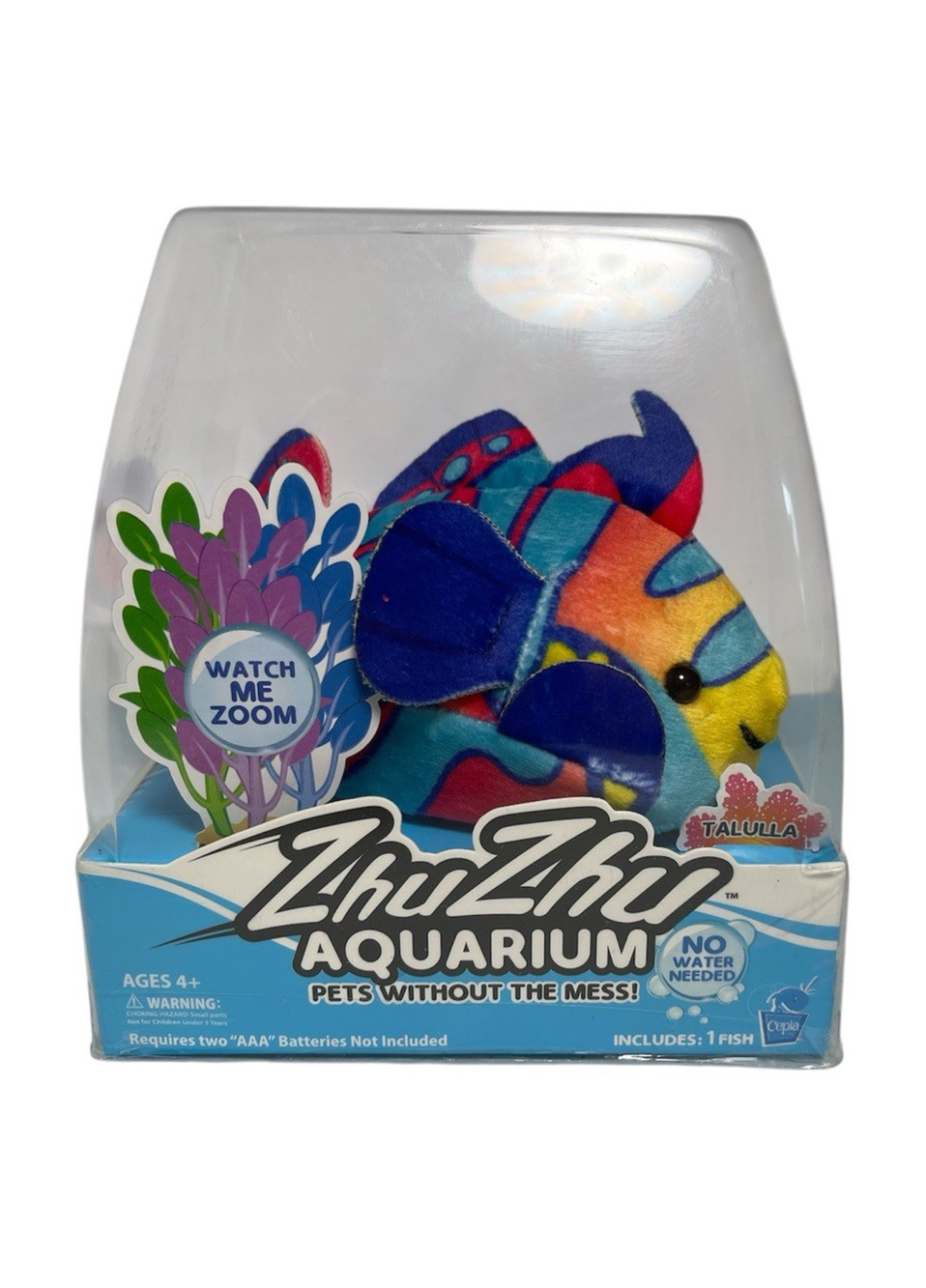 Zhu Zhu Aquarium Colorful Pet Mandarin Fish Toy- Talulla New & Sealed
